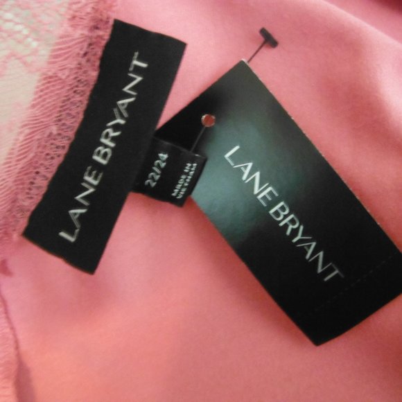 NWT Lane Bryant Rose Colored Swing Tank Dress - Picture 3 of 8